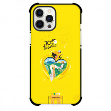 Le Tour De France Phone Case For iPhone Samsung Galaxy Pixel OnePlus Vivo Xiaomi Asus Sony Motorola Nokia - Le Tour De France Yellow Theme Cycling Illustration Poster