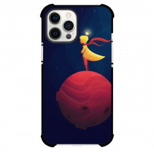 Little Prince Phone Case For iPhone Samsung Galaxy Pixel OnePlus Vivo Xiaomi Asus Sony Motorola Nokia - The Little Prince Gold Silhoutte Art