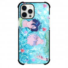 Link Click Phone Case For iPhone Samsung Galaxy Pixel OnePlus Vivo Xiaomi Asus Sony Motorola Nokia - Cheng Xiaoshi And Lu Guang Floating in Water Surrounded by Flowers Art