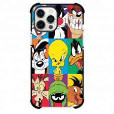 Looney Tunes Phone Case For iPhone Samsung Galaxy Pixel OnePlus Vivo Xiaomi Asus Sony Motorola Nokia - Cartoons 09 Characters Collage