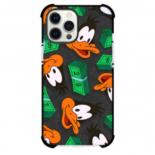 Looney Tunes Daffy Duck Phone Case For iPhone Samsung Galaxy Pixel OnePlus Vivo Xiaomi Asus Sony Motorola Nokia - Daffy Duck with Doller