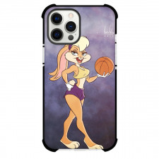 Looney Tunes Lola Bunny Phone Case For iPhone Samsung Galaxy Pixel OnePlus Vivo Xiaomi Asus Sony Motorola Nokia - Lola Bunny with Football