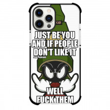 Looney Tunes Marvin the Martian Phone Case For iPhone Samsung Galaxy Pixel OnePlus Vivo Xiaomi Asus Sony Motorola Nokia - Marvin the Martian Well Fuck Them