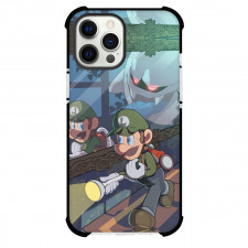 Luigi's Mansion Case For iPhone Samsung Galaxy Pixel OnePlus Vivo Xiaomi Asus Sony Motorola Nokia - Luigi & King Boo Flashlight Comic Art