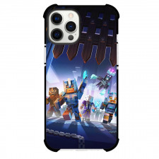 Minecraft Phone Case For iPhone Samsung Galaxy Pixel OnePlus Vivo Xiaomi Asus Sony Motorola Nokia - Characters Battle Fierce
