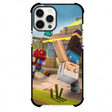 Minecraft Phone Case For iPhone Samsung Galaxy Pixel OnePlus Vivo Xiaomi Asus Sony Motorola Nokia - Minecraft Dungeons S1 Camp Day