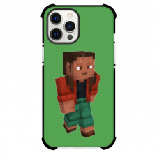 Minecraft Noor Phone Case For iPhone Samsung Galaxy Pixel OnePlus Vivo Xiaomi Asus Sony Motorola Nokia - Noor Walking Portrait Sticker