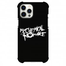 My Chemical Romance Phone Case For iPhone Samsung Galaxy Pixel OnePlus Vivo Xiaomi Asus Sony Motorola Nokia - White Font Black Background