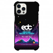 EDC Las Vegas Phone Case For iPhone And Samsung Galaxy - EDC Las Vegas Livestream Event Poster Purple Background