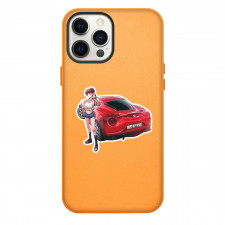 MF Ghost Nozomi Kitahara Phone Case For iPhone Samsung Galaxy Pixel OnePlus Vivo Xiaomi Asus Sony Motorola Nokia - Nozomi Kitahara With Alfa 4C Sticker