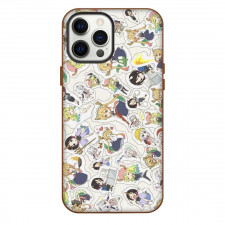 Miss Kobayashi's Dragon Maid Phone Case For iPhone Samsung Galaxy Pixel OnePlus Vivo Xiaomi Asus Sony Motorola Nokia - Miss Kobayashi's Dragon Maid Characters Chibi Sticker Collage