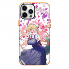Miss Kobayashi's Dragon Maid Tohru Phone Case For iPhone Samsung Galaxy Pixel OnePlus Vivo Xiaomi Asus Sony Motorola Nokia - Tohru Shouting Heart Portrait