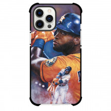 MLB Yordan Alvarez Phone Case For iPhone Samsung Galaxy Pixel OnePlus Vivo Xiaomi Asus Sony Motorola Nokia - Yordan Alvarez Houston Astros Side Portrait Illustration Art
