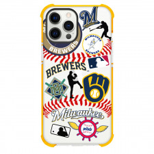MLB Milwaukee Brewers Phone Case For iPhone Samsung Galaxy Pixel OnePlus Vivo Xiaomi Asus Sony Motorola Nokia - Milwaukee Brewers Mania Collage Logo