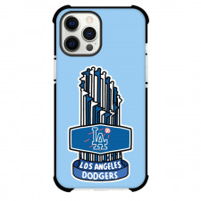 MLB Los Angeles Dodgers Phone Case For iPhone Samsung Galaxy Pixel OnePlus Vivo Xiaomi Asus Sony Motorola Nokia - LA Dodgers Cartoon Championship Trophy