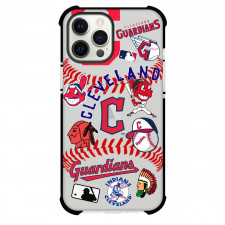MLB Cleveland Guardians Phone Case For iPhone Samsung Galaxy Pixel OnePlus Vivo Xiaomi Asus Sony Motorola Nokia - Cleveland Guardians Mania Collage Logo