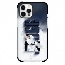 MLB Aaron Judge Case For iPhone Samsung Galaxy Pixel OnePlus Vivo Xiaomi Asus Sony Motorola Nokia - Aaron Judge Striking Portrait Name Poster