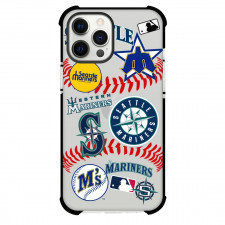 MLB Seattle Mariners Phone Case For iPhone Samsung Galaxy Pixel OnePlus Vivo Xiaomi Asus Sony Motorola Nokia - Seattle Mariners Mania Collage Logo
