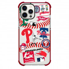 MLB Philadelphia Phillies Phone Case For iPhone Samsung Galaxy Pixel OnePlus Vivo Xiaomi Asus Sony Motorola Nokia - Philadelphia Phillies Mania Collage Logo