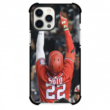 MLB Juan Soto Phone Case For iPhone Samsung Galaxy Pixel OnePlus Vivo Xiaomi Asus Sony Motorola Nokia - Juan Soto 22 San Diego Padres Back Celebration Poster