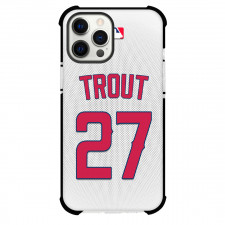 MLB Mike Trout Phone Case For iPhone Samsung Galaxy Pixel OnePlus Vivo Xiaomi Asus Sony Motorola Nokia - Mike Trout Los Angeles Angels Jersey No. 27