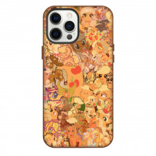 My Little Pony Applejack Phone Case For iPhone Samsung Galaxy Pixel OnePlus Vivo Xiaomi Asus Sony Motorola Nokia - Applejack Never Lose Heart Collage
