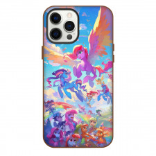 My Little Pony Phone Case For iPhone Samsung Galaxy Pixel OnePlus Vivo Xiaomi Asus Sony Motorola Nokia - My Little Pony Characters Flying Brush Art Poster