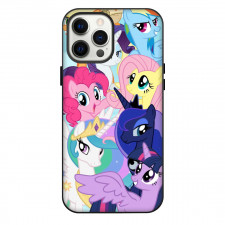 My Little Pony Phone Case For iPhone Samsung Galaxy Pixel OnePlus Vivo Xiaomi Asus Sony Motorola Nokia - My Little Pony Characters Smiling Happy Poster
