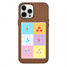 My Little Pony Phone Case For iPhone Samsung Galaxy Pixel OnePlus Vivo Xiaomi Asus Sony Motorola Nokia - My Little Pony Cutie Marks Collage Sticker