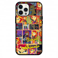 My Little Pony Equestria Girls Sunset Shimmer Phone Case For iPhone Samsung Galaxy Pixel OnePlus Vivo Xiaomi Asus Sony Motorola Nokia - Sunset Shimmer Collage