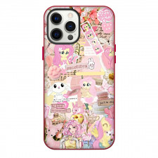My Little Pony Fluttershy Phone Case For iPhone Samsung Galaxy Pixel OnePlus Vivo Xiaomi Asus Sony Motorola Nokia - Fluttershy Phrase Portrait Collage Poster