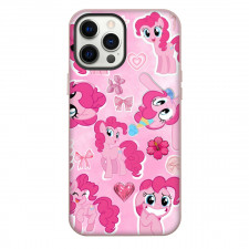 My Little Pony Pinkie Pie Phone Case For iPhone Samsung Galaxy Pixel OnePlus Vivo Xiaomi Asus Sony Motorola Nokia - Pinkie Pie Silly Portrait Collage Poster