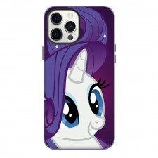 My Little Pony Rarity Phone Case For iPhone Samsung Galaxy Pixel OnePlus Vivo Xiaomi Asus Sony Motorola Nokia - Rarity Smiling Close Up Portrait