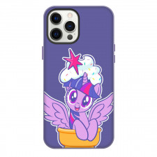 My Little Pony Twilight Sparkle Phone Case For iPhone Samsung Galaxy Pixel OnePlus Vivo Xiaomi Asus Sony Motorola Nokia - Twilight Sparkle Ice Cream Smiling Portrait