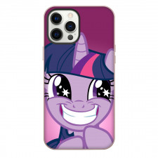My Little Pony Twilight Sparkle Phone Case For iPhone Samsung Galaxy Pixel OnePlus Vivo Xiaomi Asus Sony Motorola Nokia - Twilight Sparkle Smiling Close Up Portrait