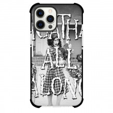 Agatha All Along Case For iPhone Samsung Galaxy Pixel OnePlus Vivo Xiaomi Asus Sony Motorola Nokia - Portrait Hold Plant In Gray