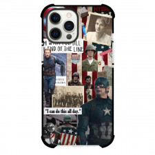 Marvel Captain America Phone Case For iPhone Samsung Galaxy Pixel OnePlus Vivo Xiaomi Asus Sony Motorola Nokia - Captain America Movie Collage