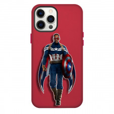 Captain America Case For iPhone Samsung Galaxy Pixel OnePlus Vivo Xiaomi Asus Sony Motorola Nokia - Captain America 3D Animated Walking Sticker Art