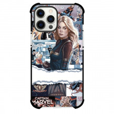 Marvel Captain Marvel Phone Case For iPhone Samsung Galaxy Pixel OnePlus Vivo Xiaomi Asus Sony Motorola Nokia - Captain Marvel Comic Collage
