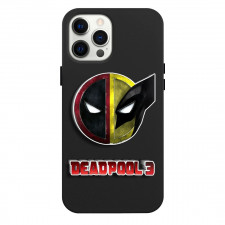 Deadpool & Wolverine Case For iPhone Samsung Galaxy Pixel OnePlus Vivo Xiaomi Asus Sony Motorola Nokia - Deadpool Face Metal Logo Sticker Art