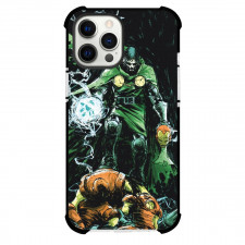 Doctor Doom Case For iPhone Samsung Galaxy Pixel OnePlus Vivo Xiaomi Asus Sony Motorola Nokia - Battling the Enemies Comic Poster