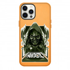 Doctor Doom Case For iPhone Samsung Galaxy Pixel OnePlus Vivo Xiaomi Asus Sony Motorola Nokia - Green Frame Sticker Art