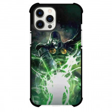 Doctor Doom Case For iPhone Samsung Galaxy Pixel OnePlus Vivo Xiaomi Asus Sony Motorola Nokia - Pointing His Lightning Weapon Portrait