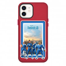 The Fantastic Four First Steps Phone Case For iPhone Samsung Galaxy Pixel OnePlus Vivo Xiaomi Asus Sony Motorola Nokia - The Fantastic Four First Steps 3D Concept Sticker