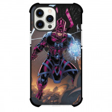 Marvels The Fantastic Four Galactus Phone Case For iPhone Samsung Galaxy Pixel OnePlus Vivo Xiaomi Asus Sony Motorola Nokia - Galactus And Silver Surfer Fighting Pose