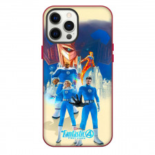 The Fantastic Four First Steps Phone Case For iPhone Samsung Galaxy Pixel OnePlus Vivo Xiaomi Asus Sony Motorola Nokia - The Fantastic Four First Steps Illustration Art Poster