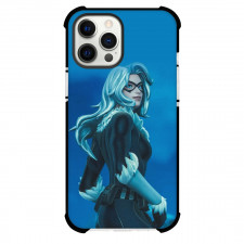 Black Cat Felicia Hardy Phone Case For iPhone Samsung Galaxy Pixel OnePlus Vivo Xiaomi Asus Sony Motorola Nokia - Black Cat Felicia Hardy Look Back Painting