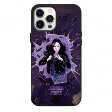 Jessica Jones Phone Case For iPhone Samsung Galaxy Pixel OnePlus Vivo Xiaomi Asus Sony Motorola Nokia - Jessica Jones Fighting Stance Cartoon Art Poster