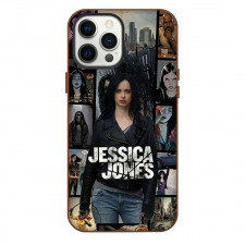 Jessica Jones Phone Case For iPhone Samsung Galaxy Pixel OnePlus Vivo Xiaomi Asus Sony Motorola Nokia - Jessica Jones Portrait Series Collage Comic Background