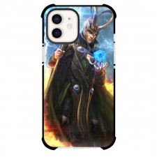 Marvel Loki Phone Case For iPhone And Samsung Galaxy Devices - Loki Holding Spell Cube with Lightning